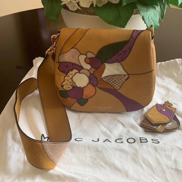 Beautiful Leather/Calf Hair Marc Jacobs Shoulder/Crossbody Handbag - Picture 1 of 9